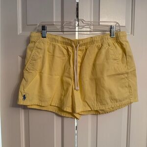 Polo Ralph Lauren Yellow Pull on Women's Shorts